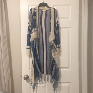 Multi-color cardigan